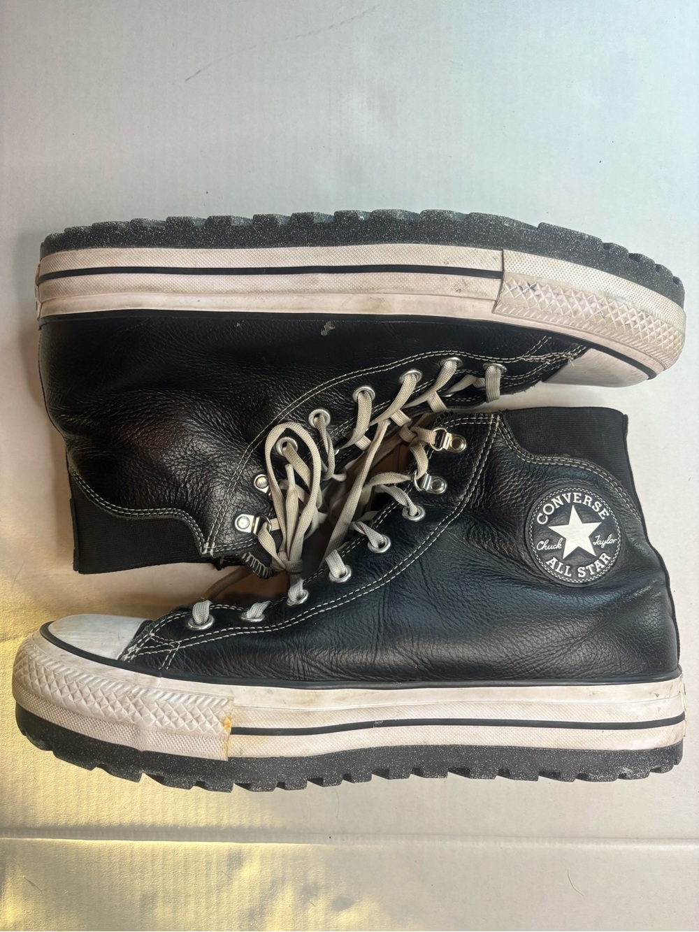 Converse Chuck Taylor All Star City Trek Waterproof Hi sneakers Mens 12 -Leather